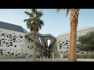 zaha hadid architects releases video of king abdullah petroleum studies resear