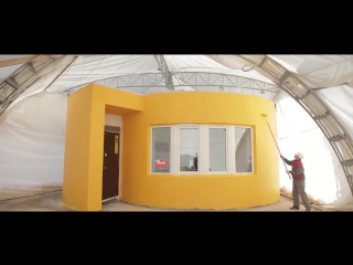 3d printed house in 24 hours - apis cor - first residential house has been printed